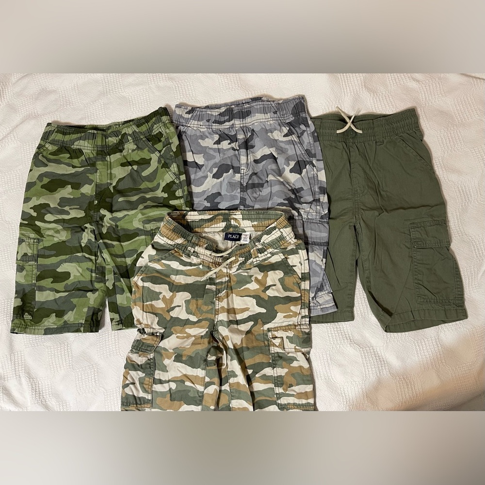 The Children’s Place Boys Camouflage Cargo Shorts Set - Picture 5 of 5